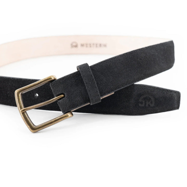 Suede Belt - Coal