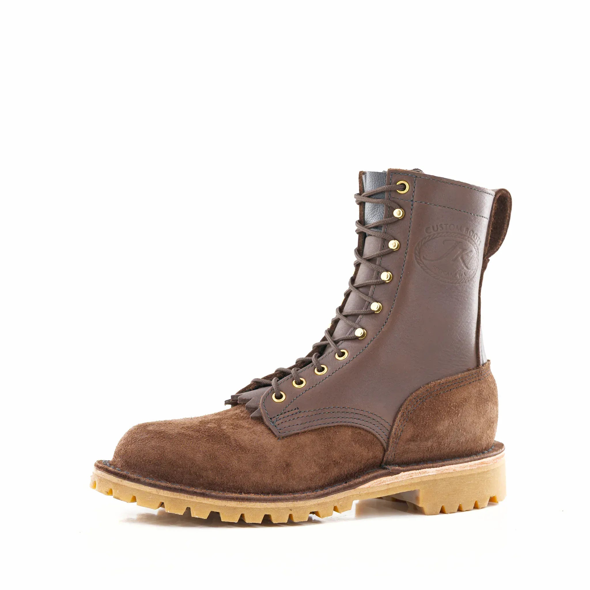 O.T. (Safety Toe) - Brown (Rough) – JK Boots