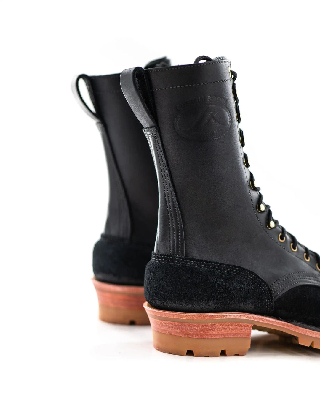 the superduty honey work boot from jk boots in black 03