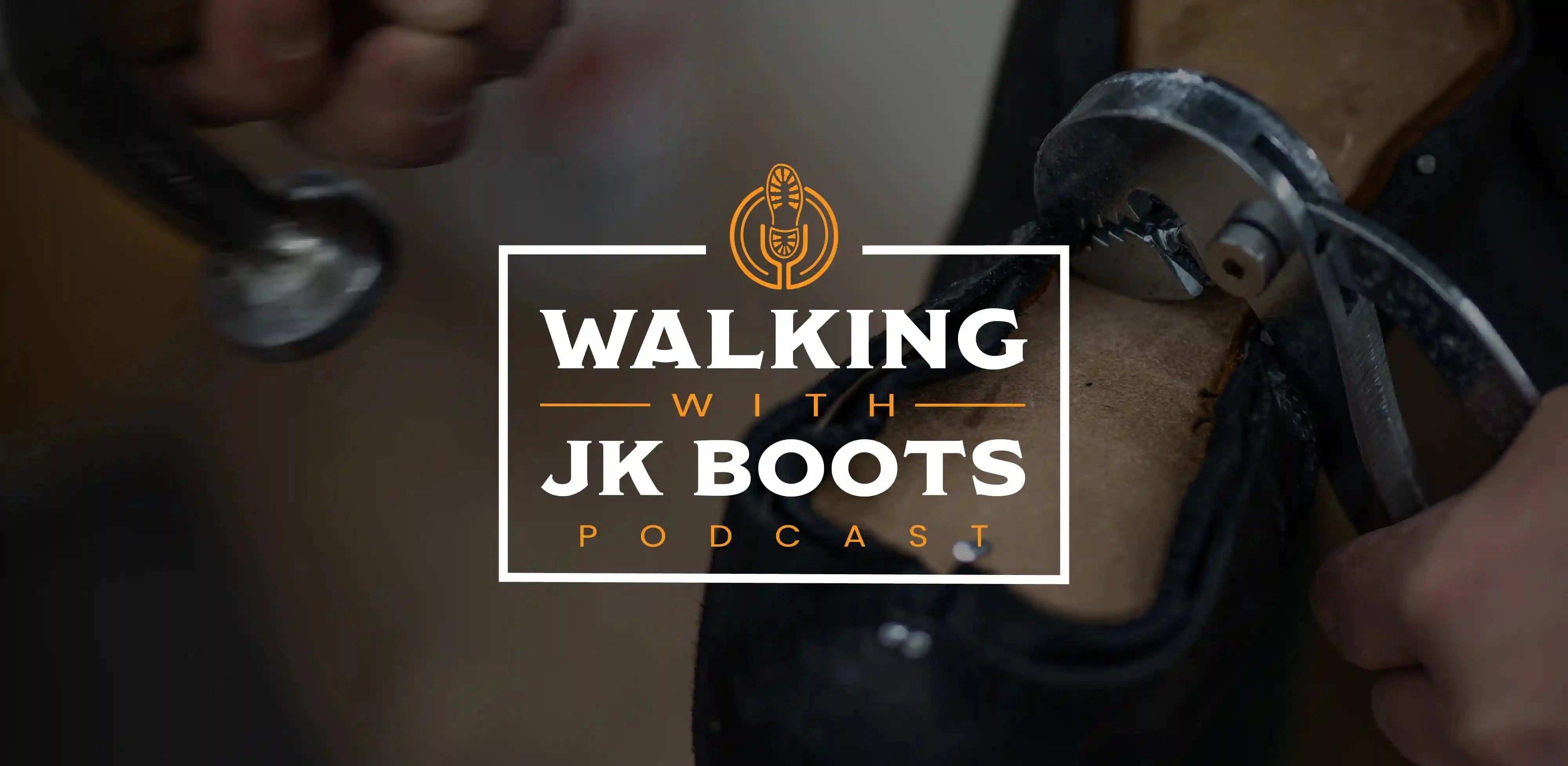 walking with jkboots podcast logo image