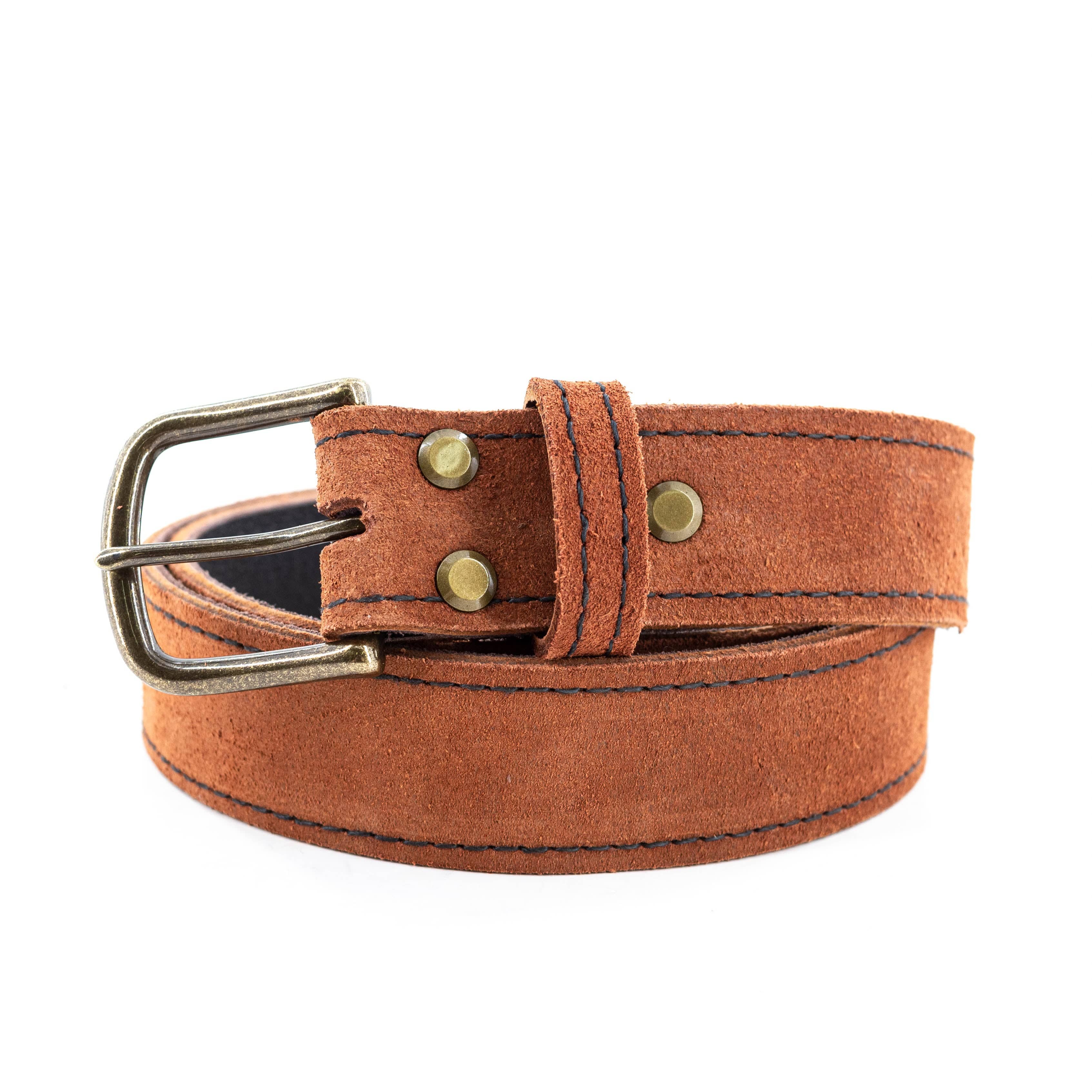 Rough Redwood Leather Belt – JK Boots