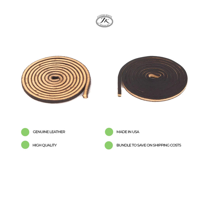 high quality leather laces