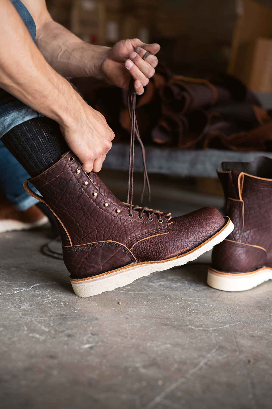JK Boots Forefront Bison Review: 10 Workers on Comfort Straight Out of the Box