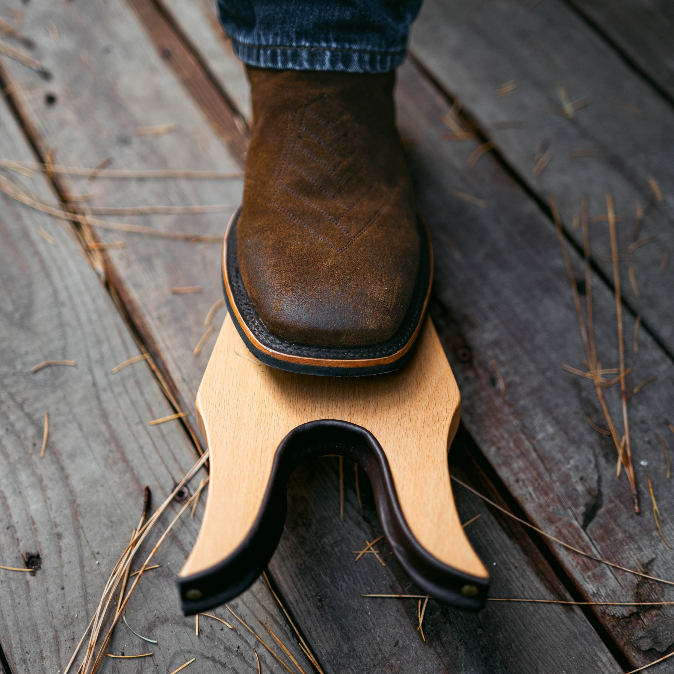 Cowboy boot puller best sale