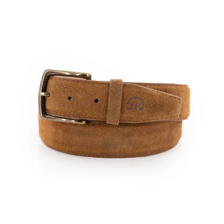 The Buck Belt - Dune Waxed Suede