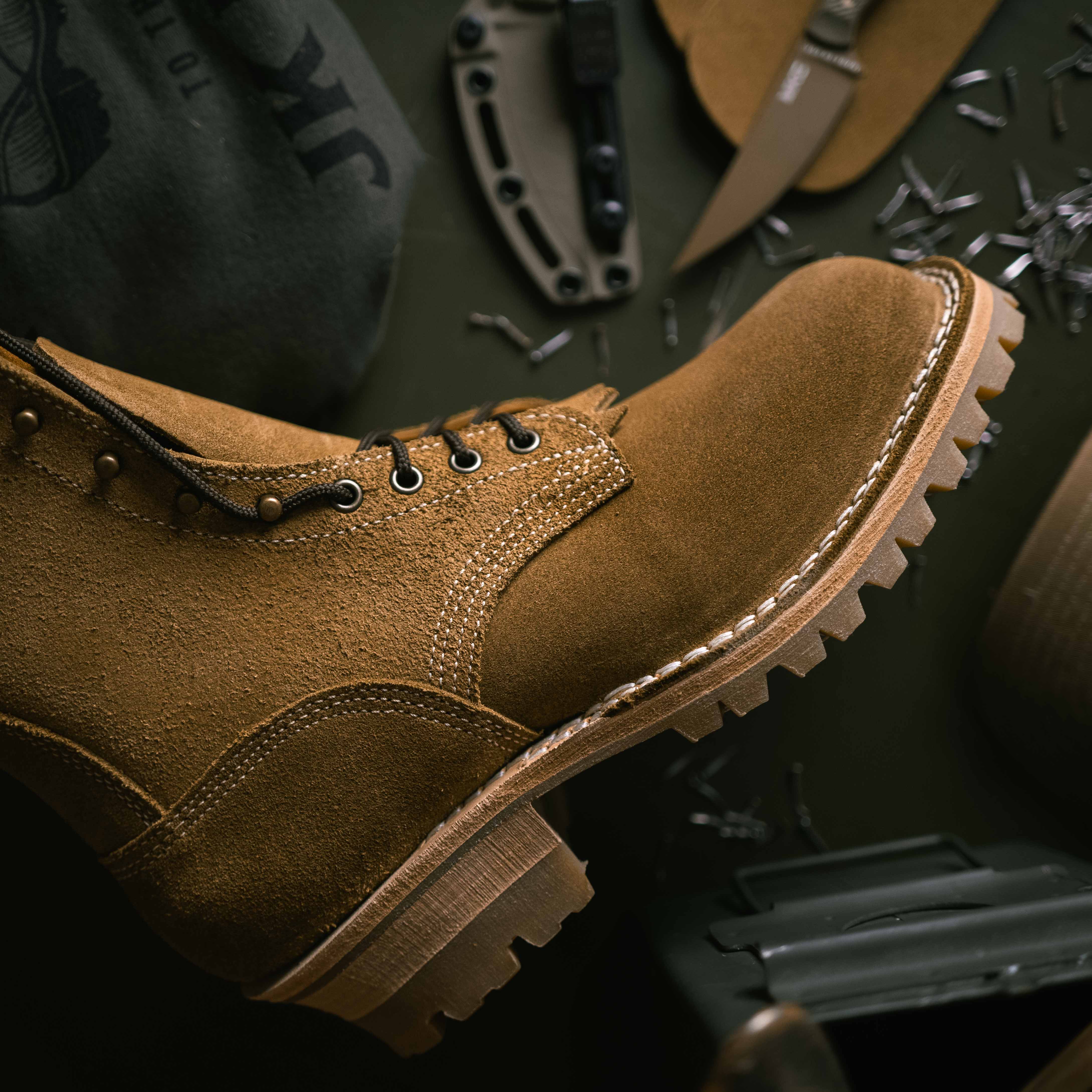 Superduty - Coyote (Roughout) – JK Boots