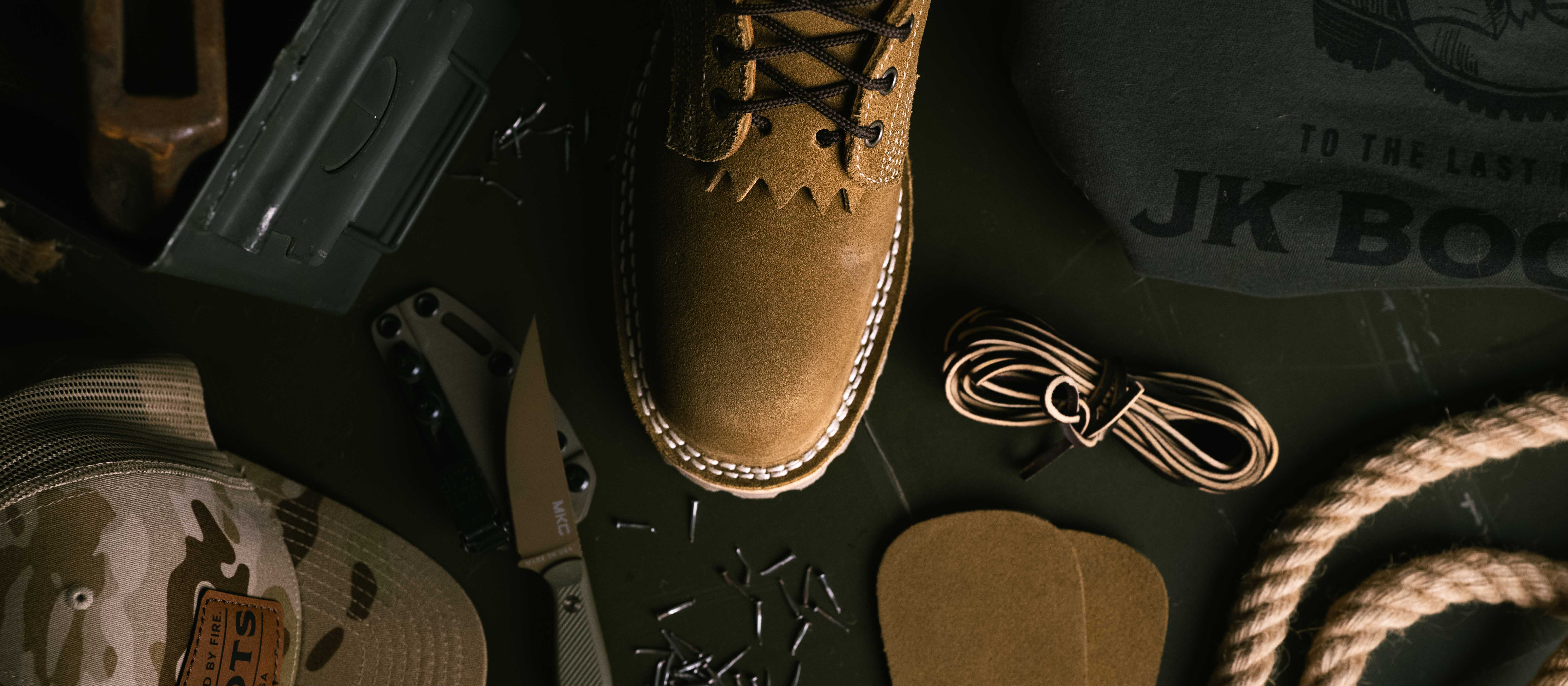 Superduty - Coyote (Roughout) – JK Boots