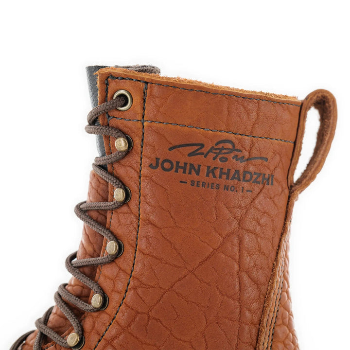 close up image f the Limited edition stamp "John Khadzhi"