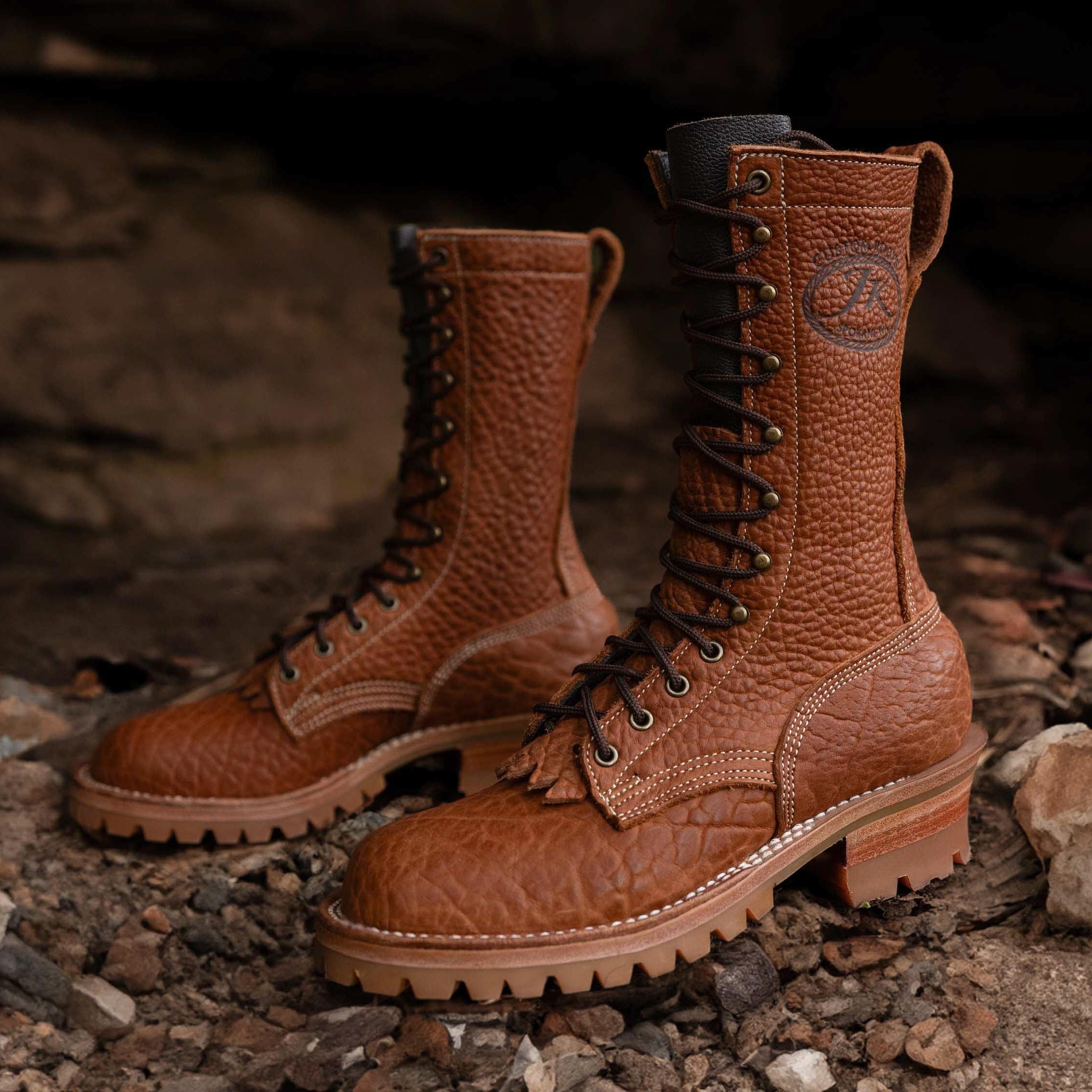 ラシュトン　Rushton　牛 Superduty Bison (Roughout/Smooth) (Safety Toe) – JK Boots