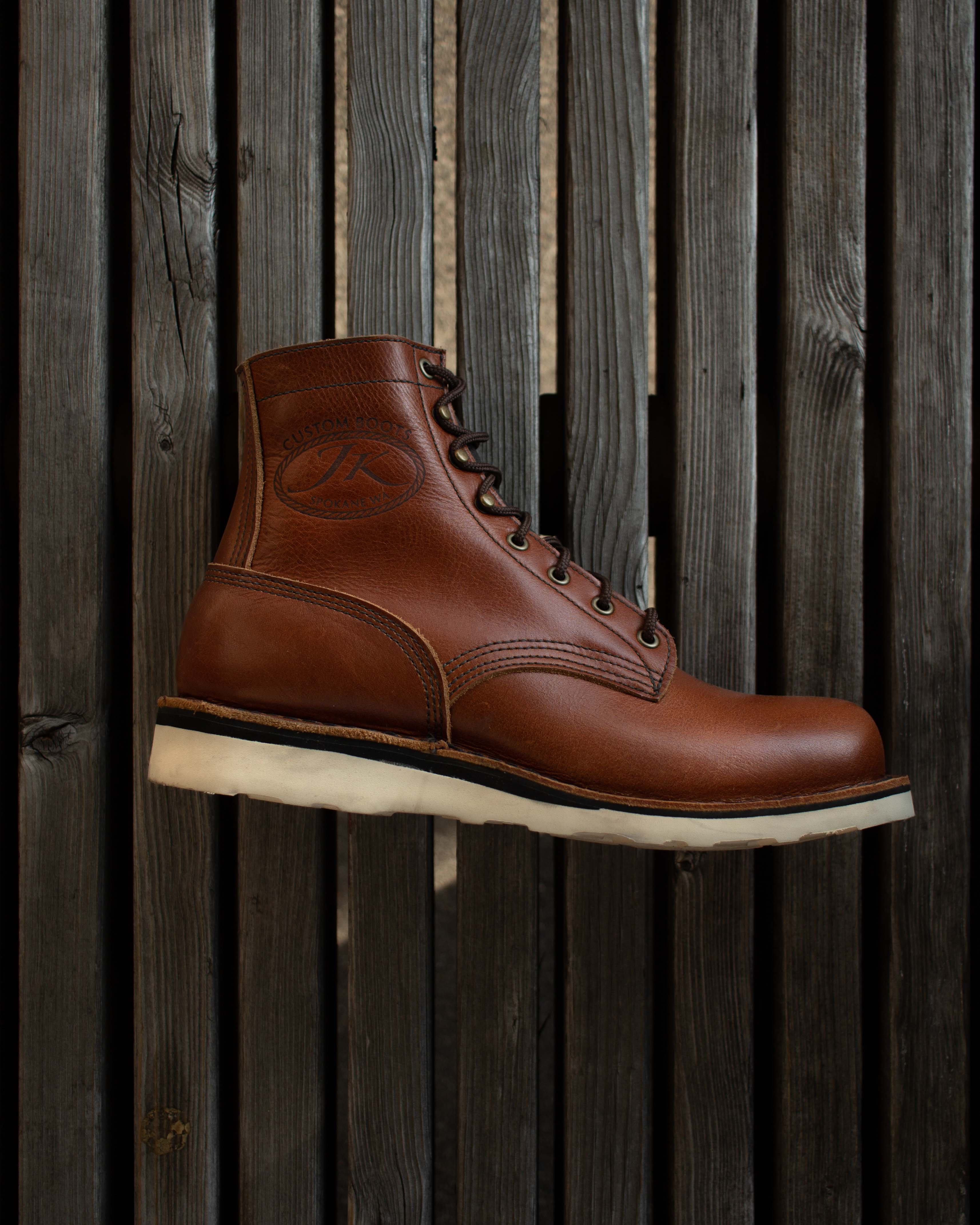 【WOOHWA】REAL FIT BOOTS CUTS PT Superduty Honey - Redwood – JK Boots