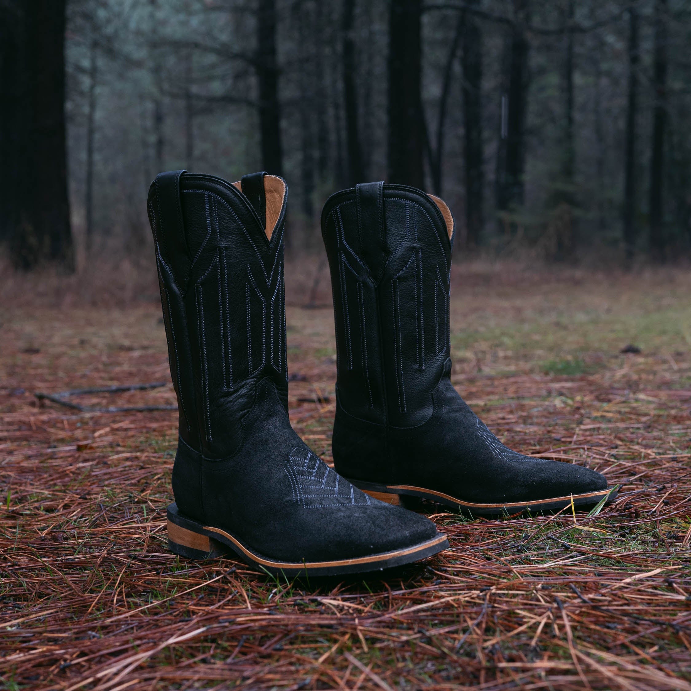 The Buck - Coal Waxed Suede – JK Boots