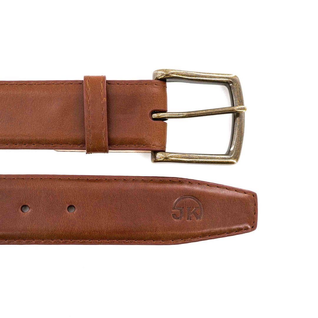 Cowhide Belt - Redwood