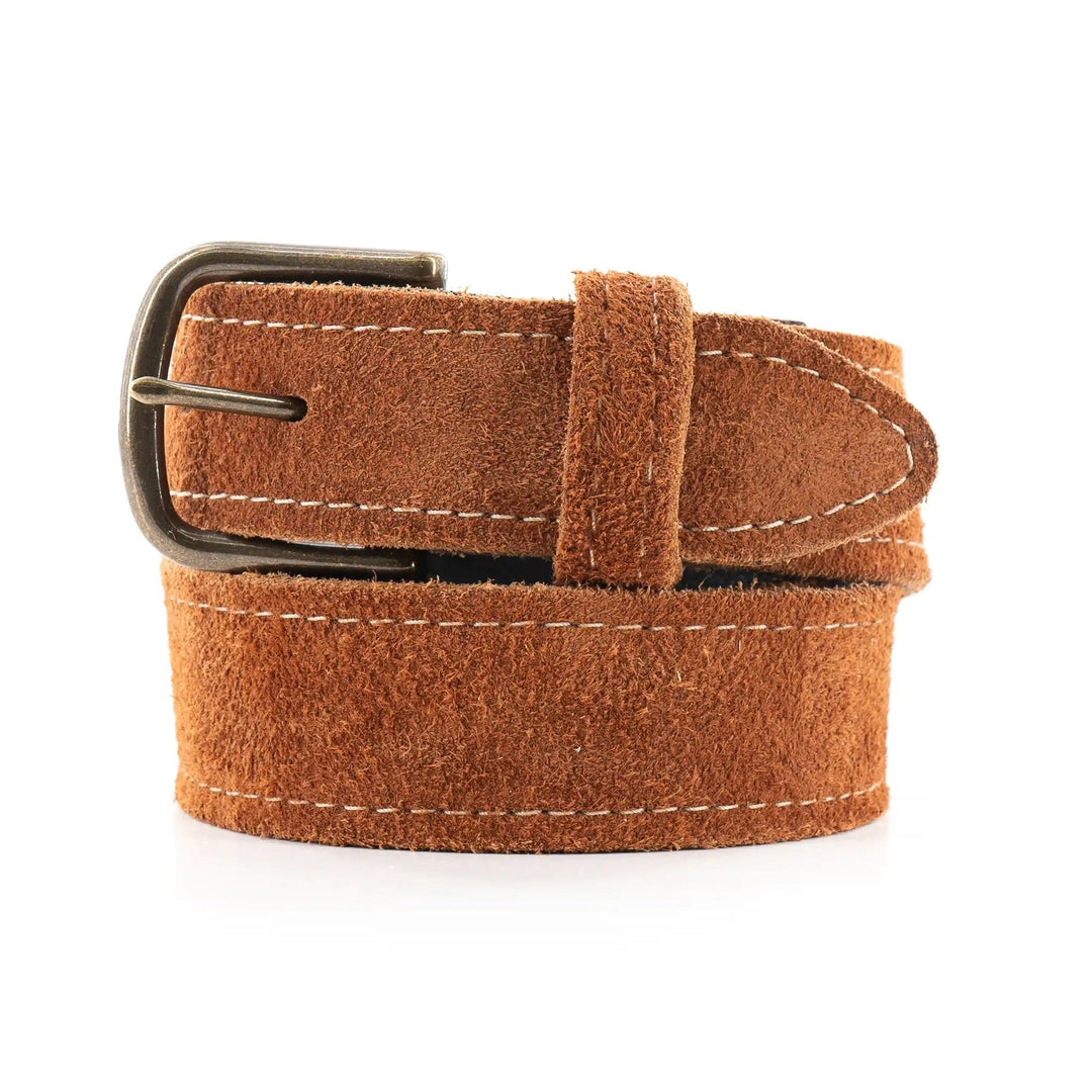 Rough Canyon Bison Leather Belt