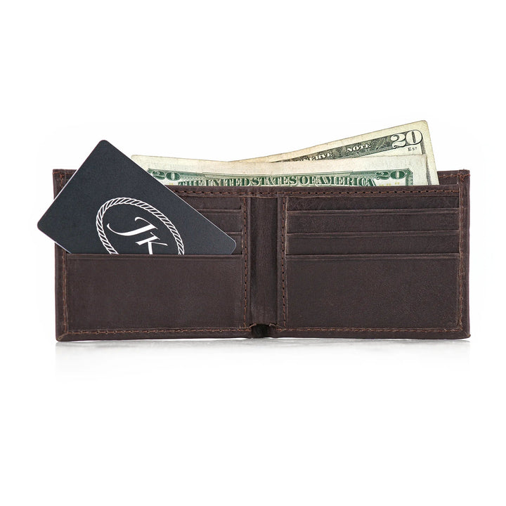 Billfold Leather Wallet