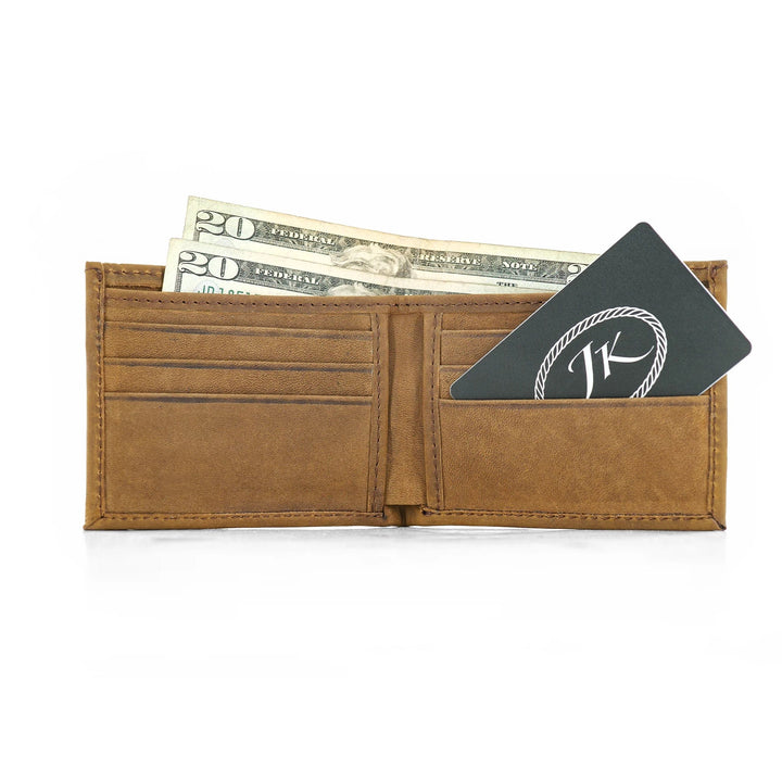 Billfold Leather Wallet