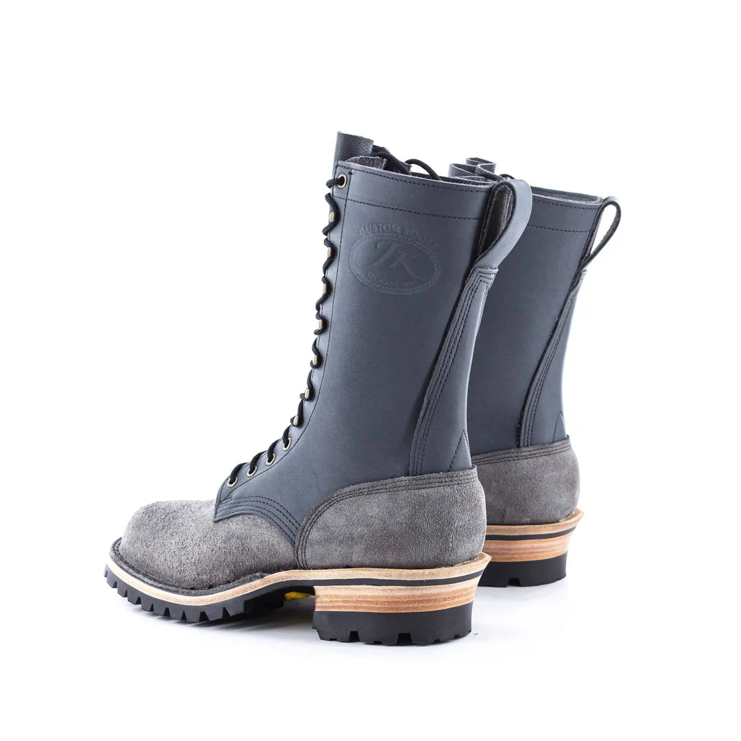 the superduty work boot from jk boots in gray 06