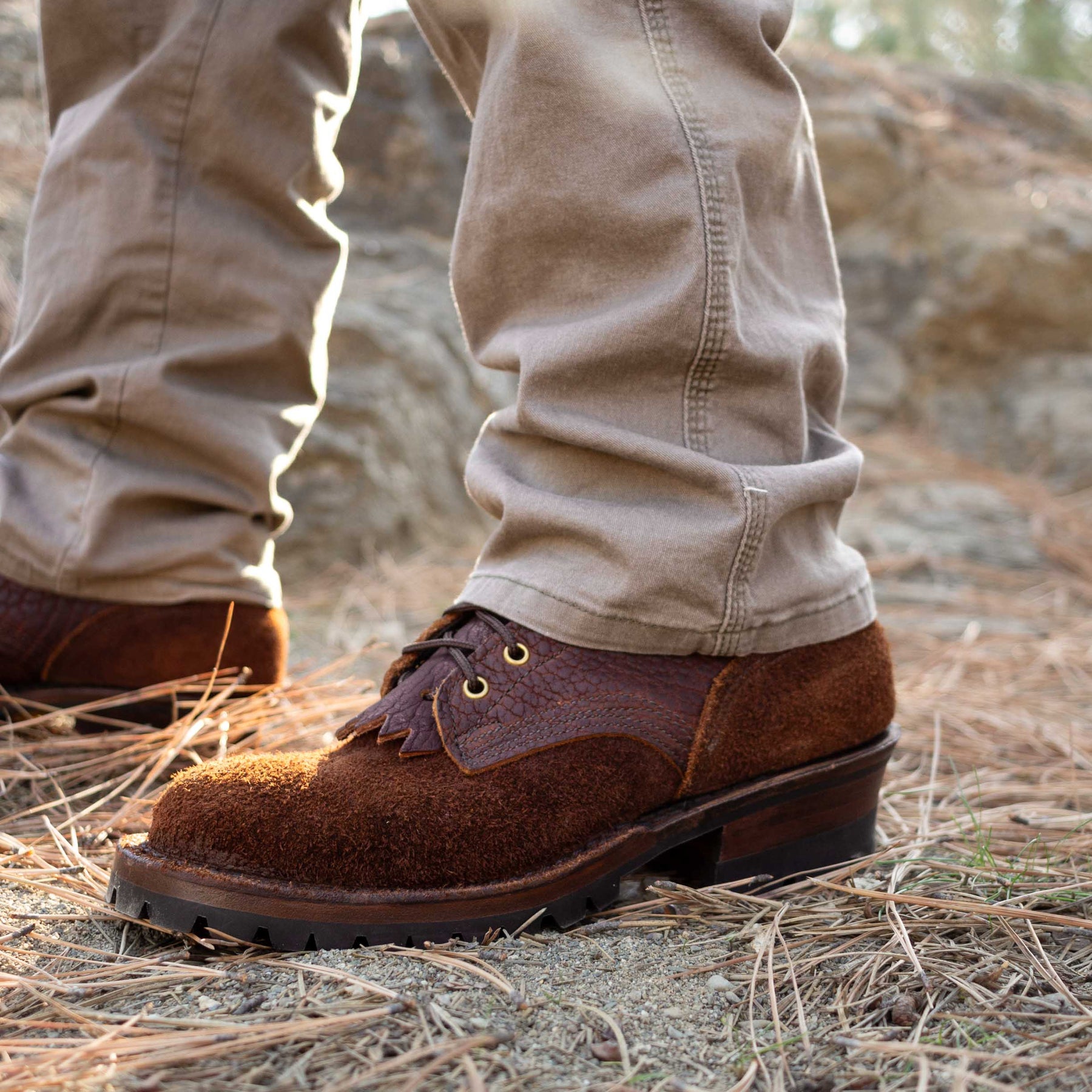 Bison Shoes Riding Superduty Bison (Roughout/Smooth) – JK Boots