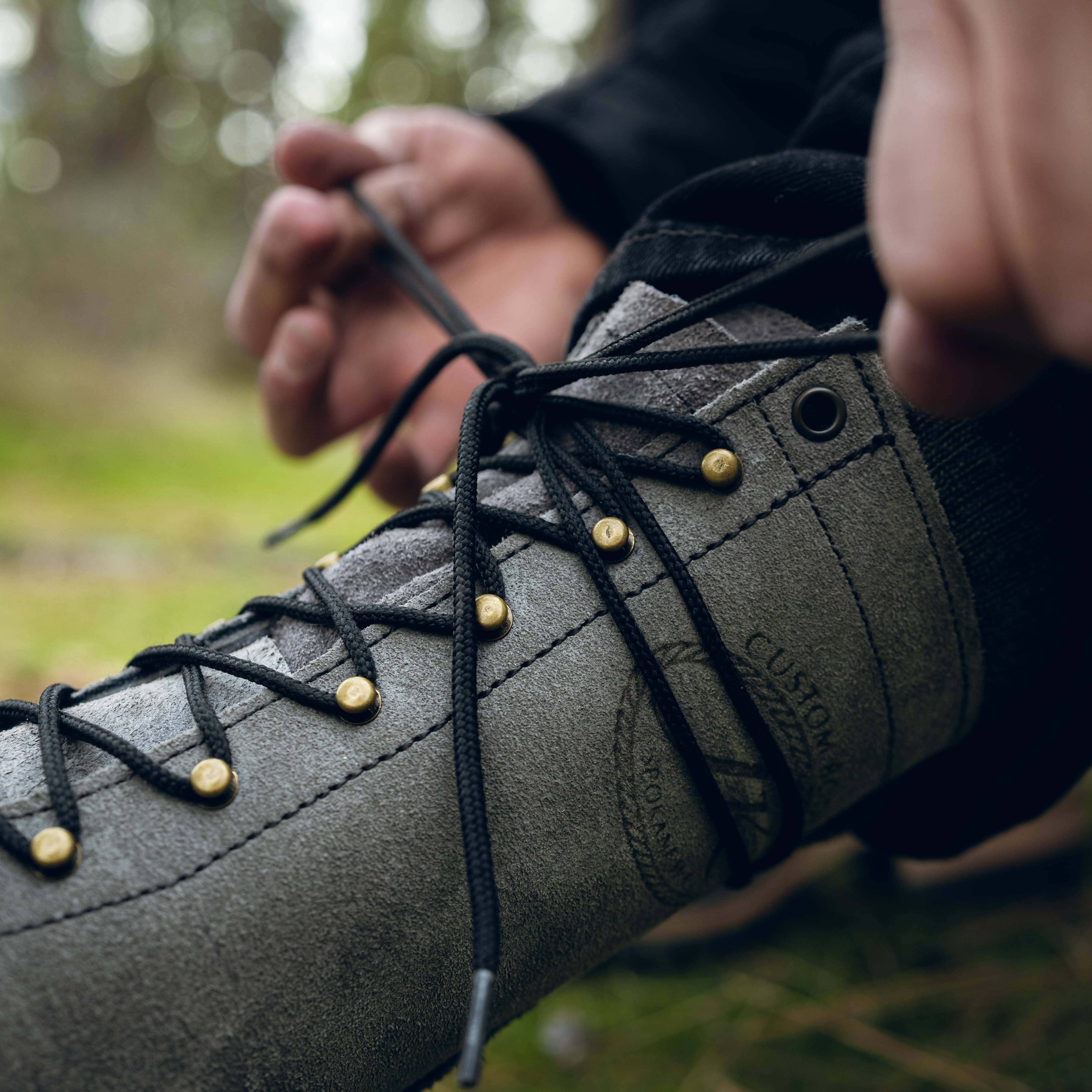 JK Boots | The Superduty | Handmade Work Boot - Gray