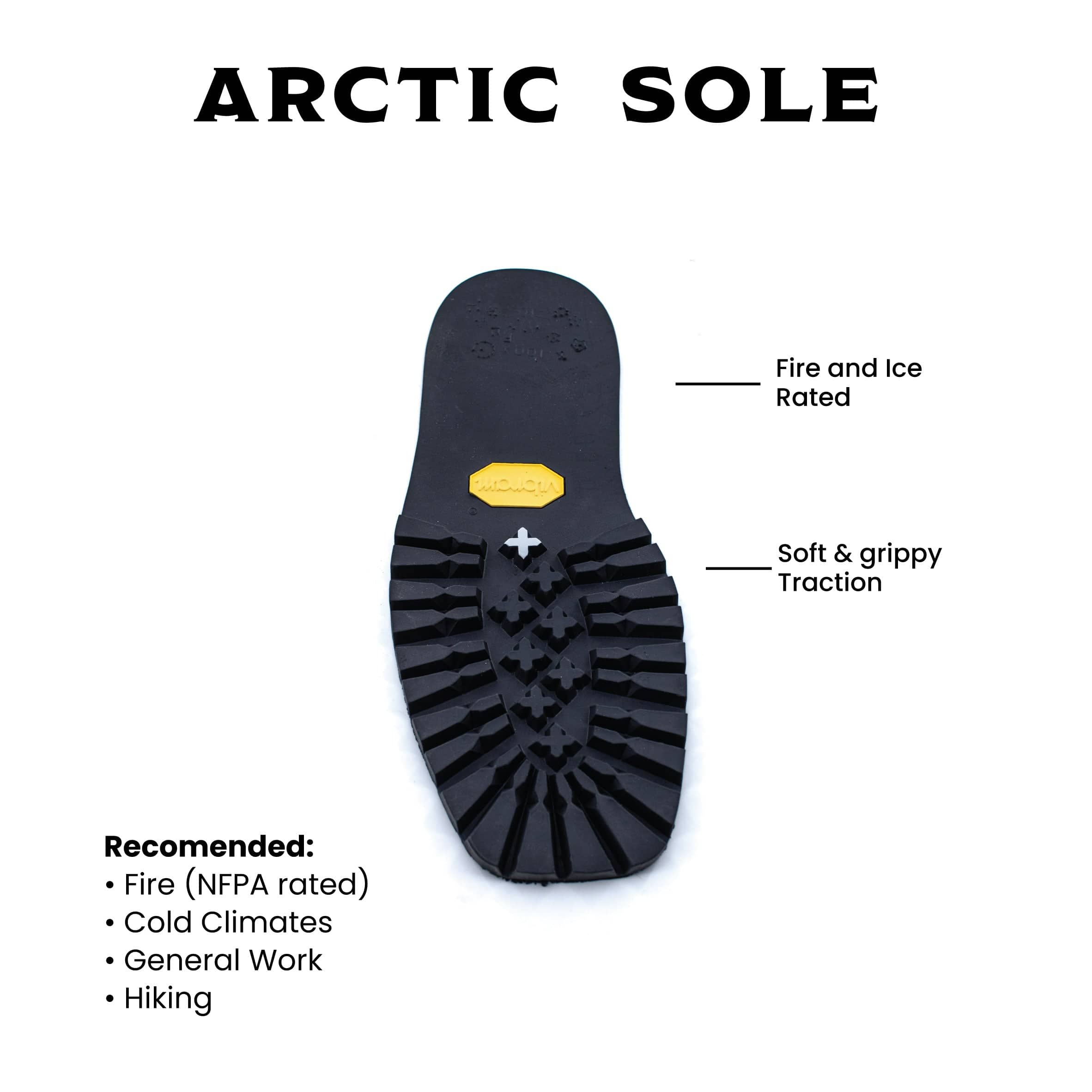 Vibram fire outlet and ice