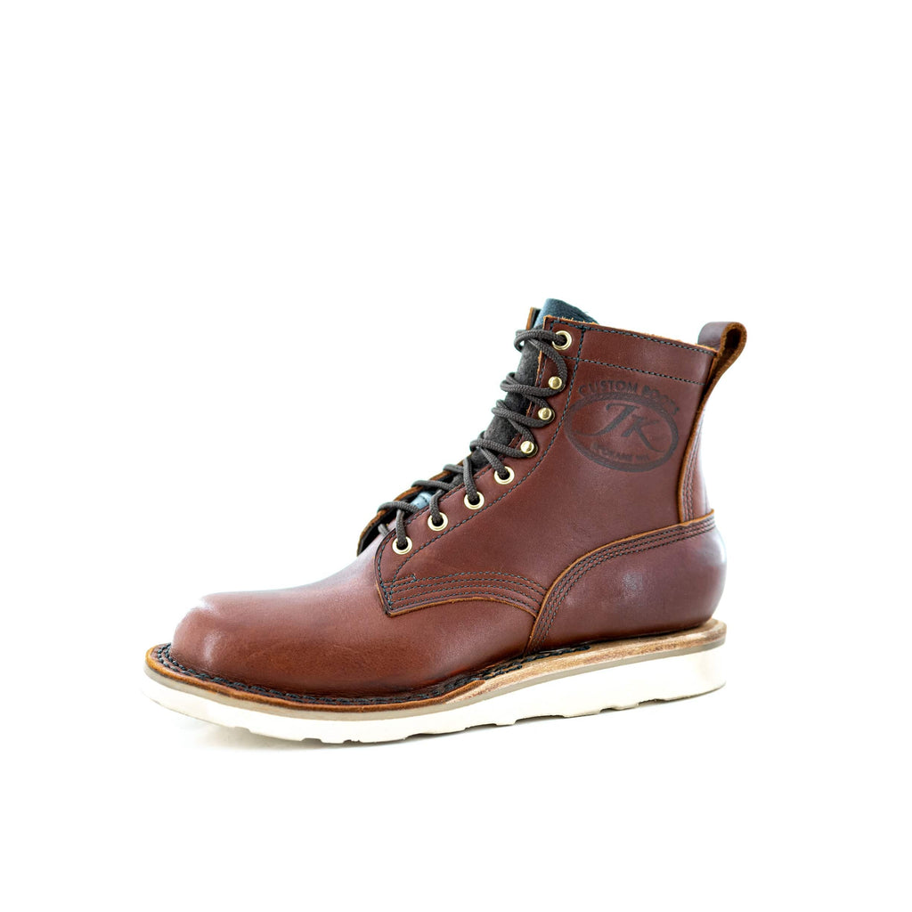 Justin LACE-UP WORK BOOTS 10EE USA製USED 人気商品販売中 メンズ